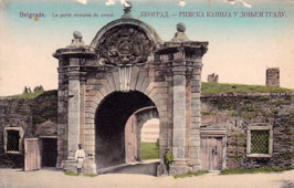 Belgrade. Roman Castle Gate, 1910s