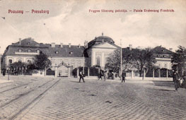 Bratislava. Palace of Archduke Frederick