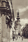 Bratislava. St. Michael's Gate (14-18 century), circa 1940-50th