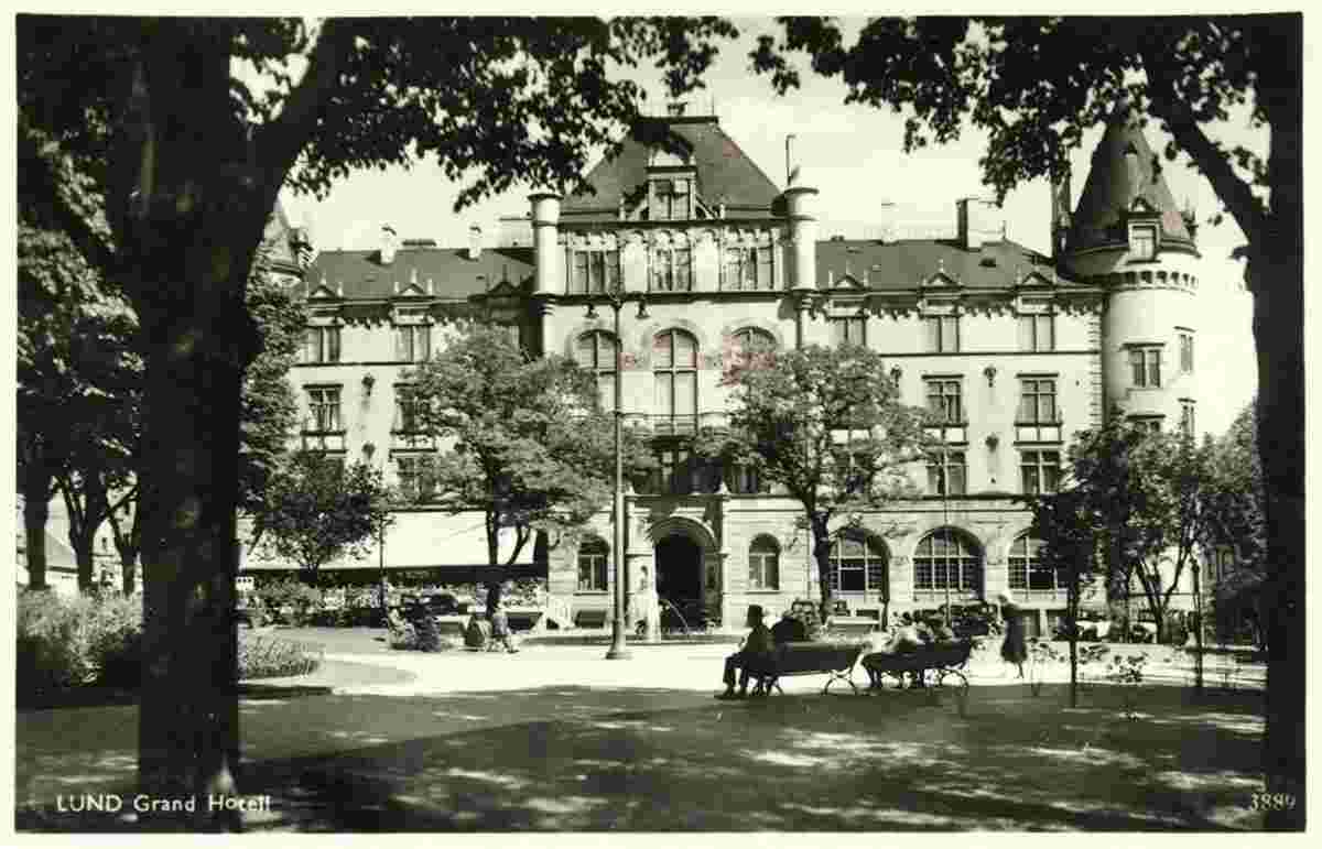 Lund. Grand Hotel, 1952