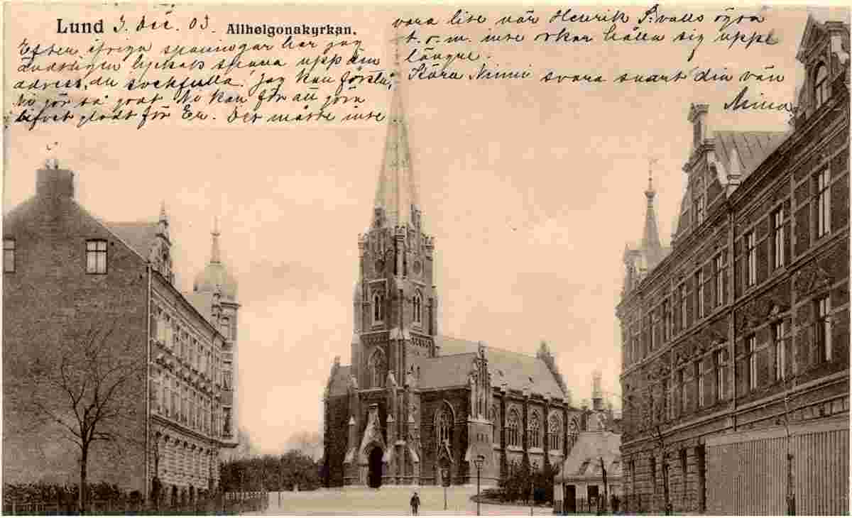 Lund. Holy Church, 1903