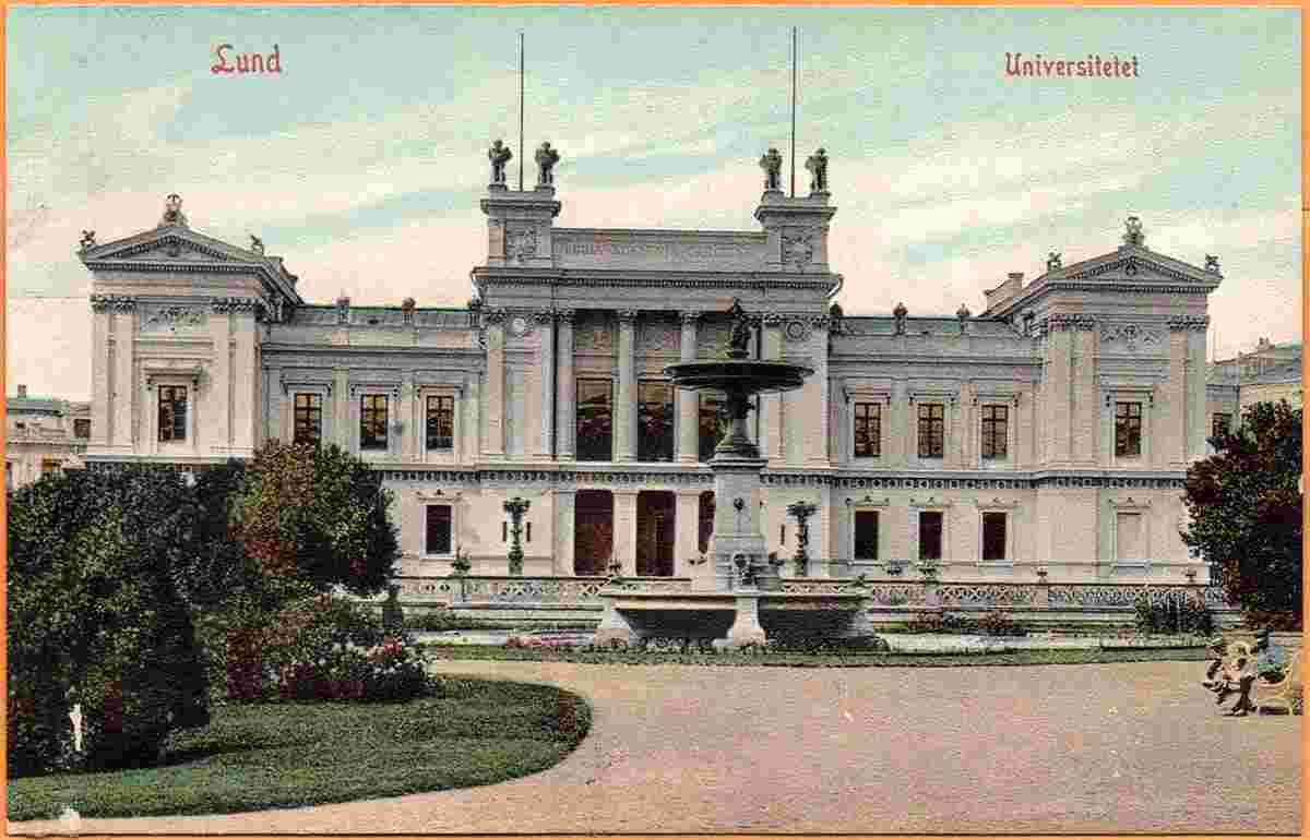 Lund. University, 1918