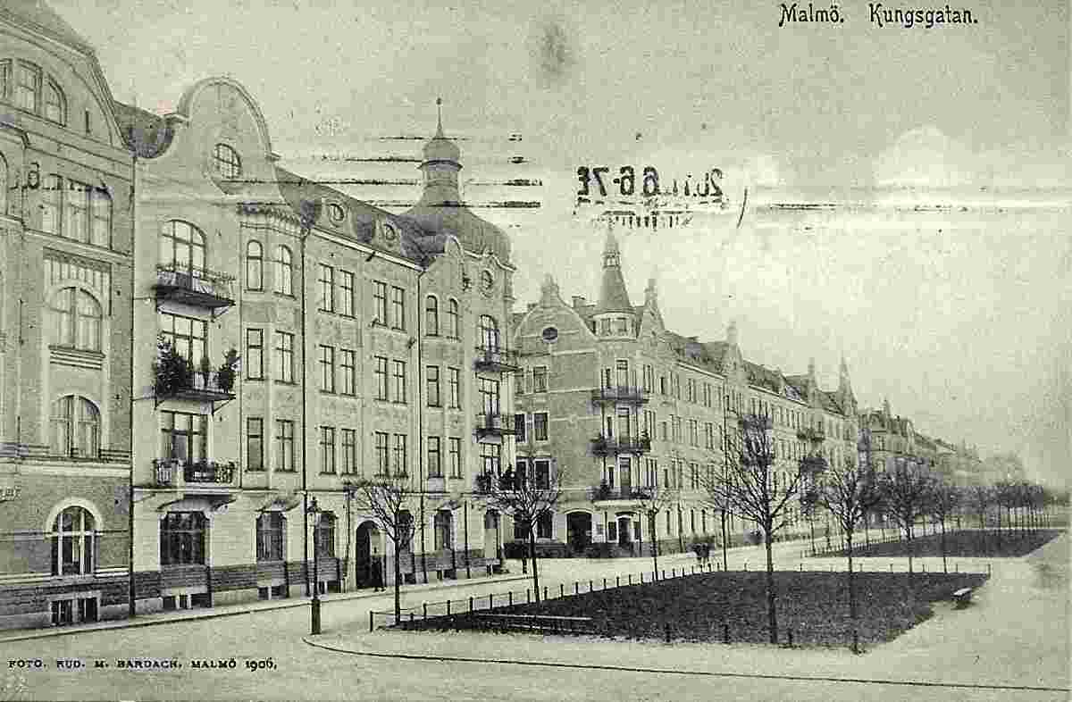 Malmö. Kungsgatan, 1906
