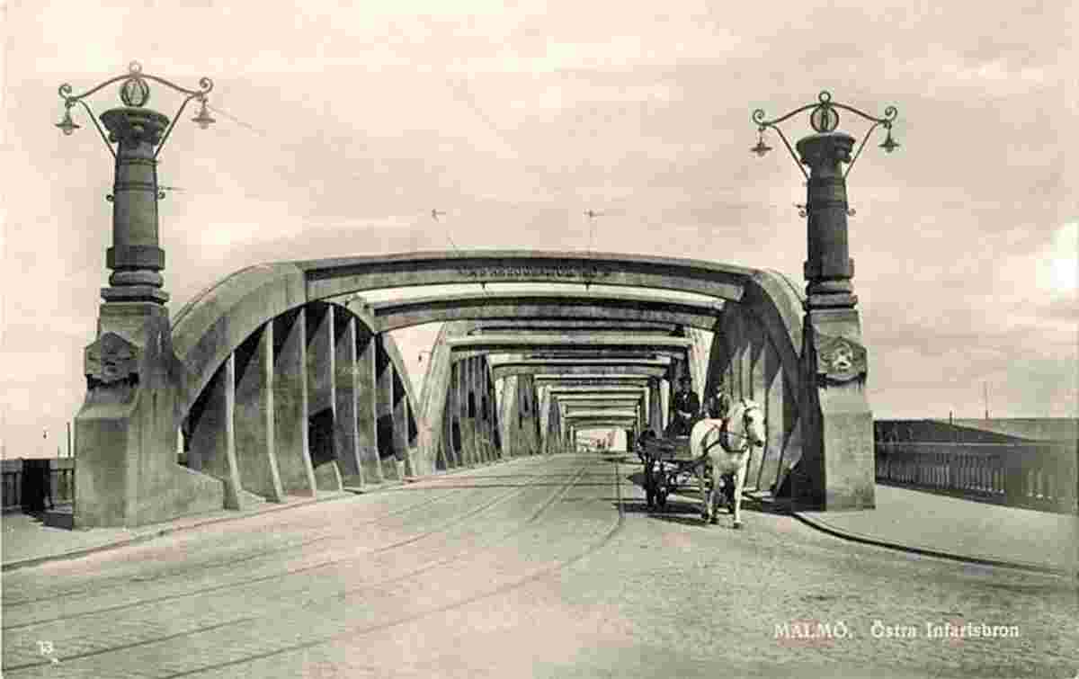 Malmö. Östra Infartsbron