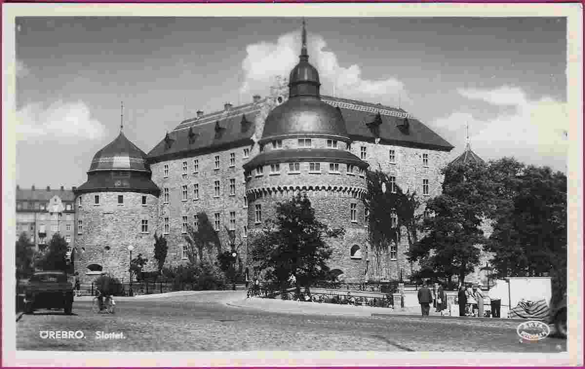 Örebro. Slottet, 1934