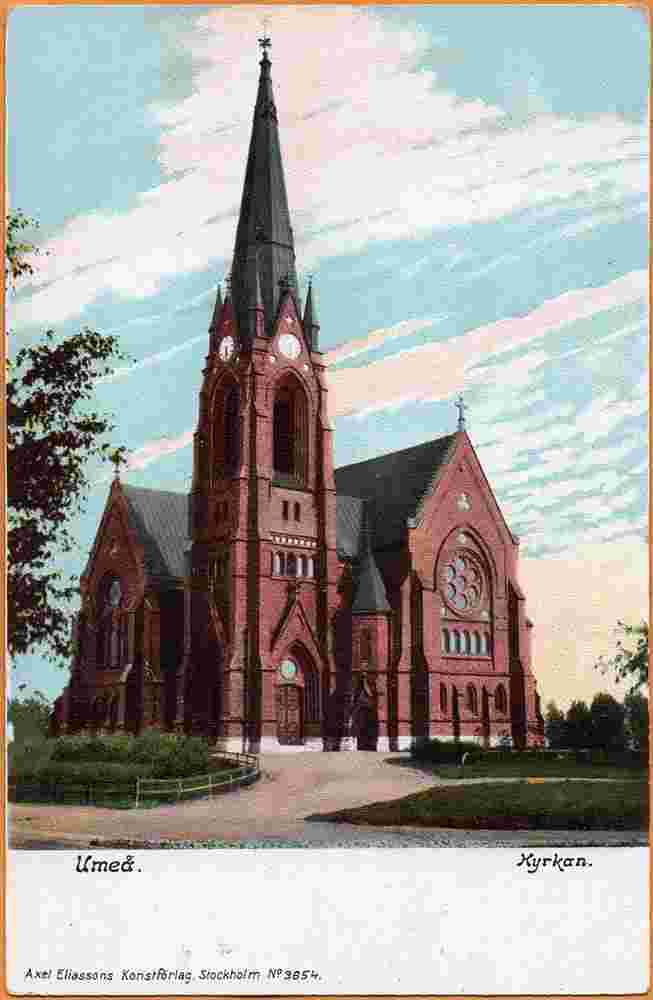 Umeå. Cathedral, 1905