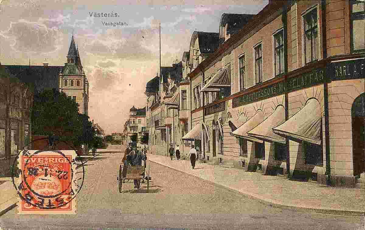 Västerås. Vasagatan