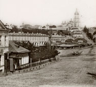 Kiev. Downtown between 1856 and 1875