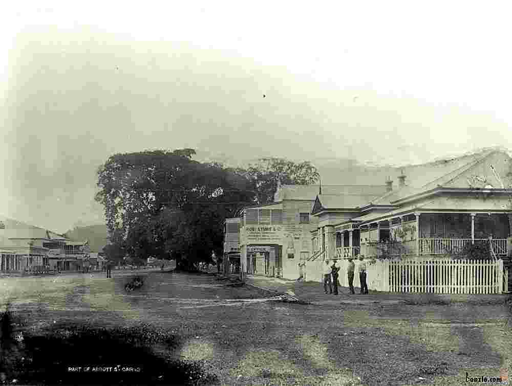 Cairns. Abbott Street, circa 1892
