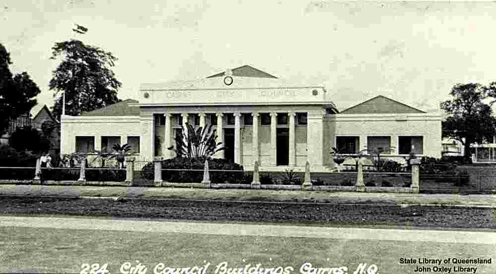 Cairns. Former City Council Chambers, circa 1932