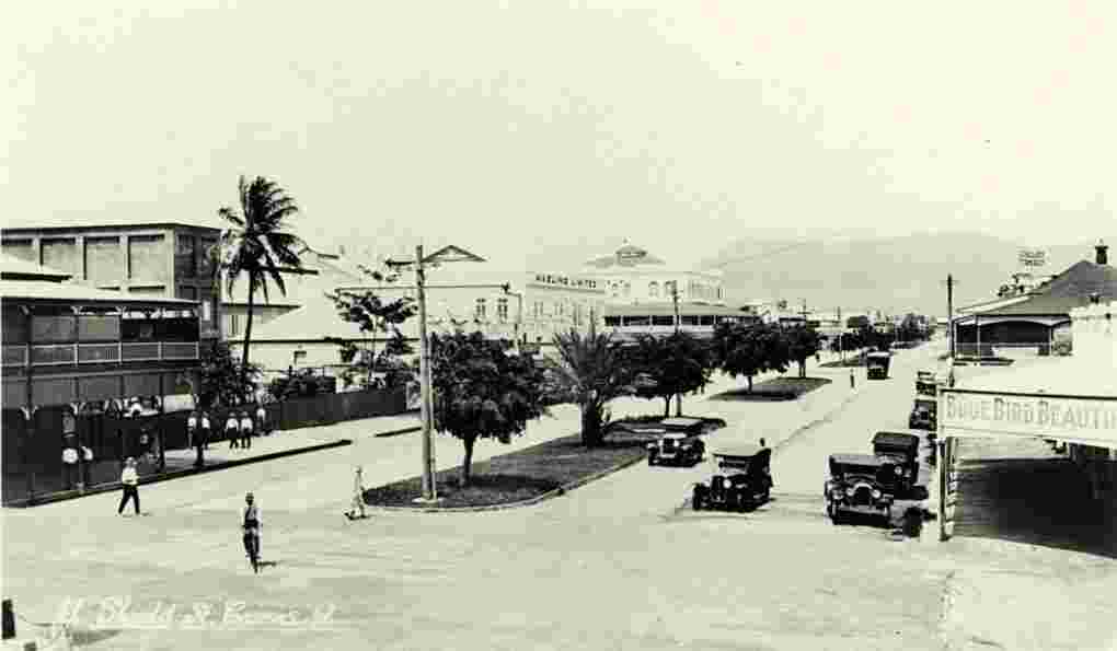 Cairns. Shields Street in 1931