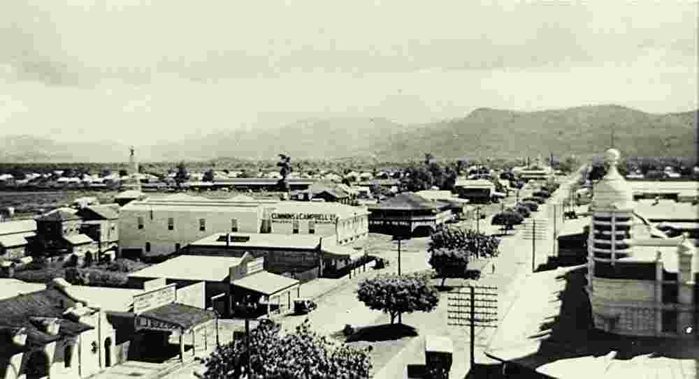 Cairns. Spence Street in 1934