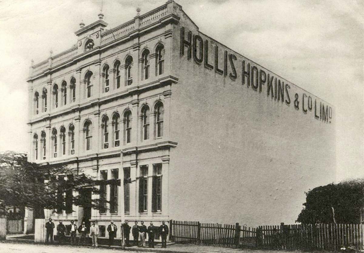 Townsville. Hollis Hopkins and Company building, circa 1900
