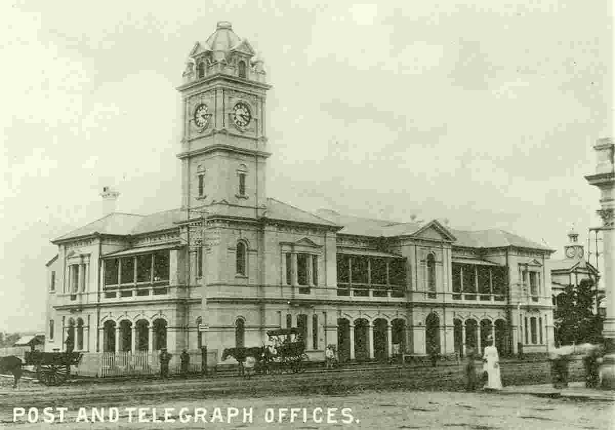 Townsville. Post and Telegraph offices, circa 1900