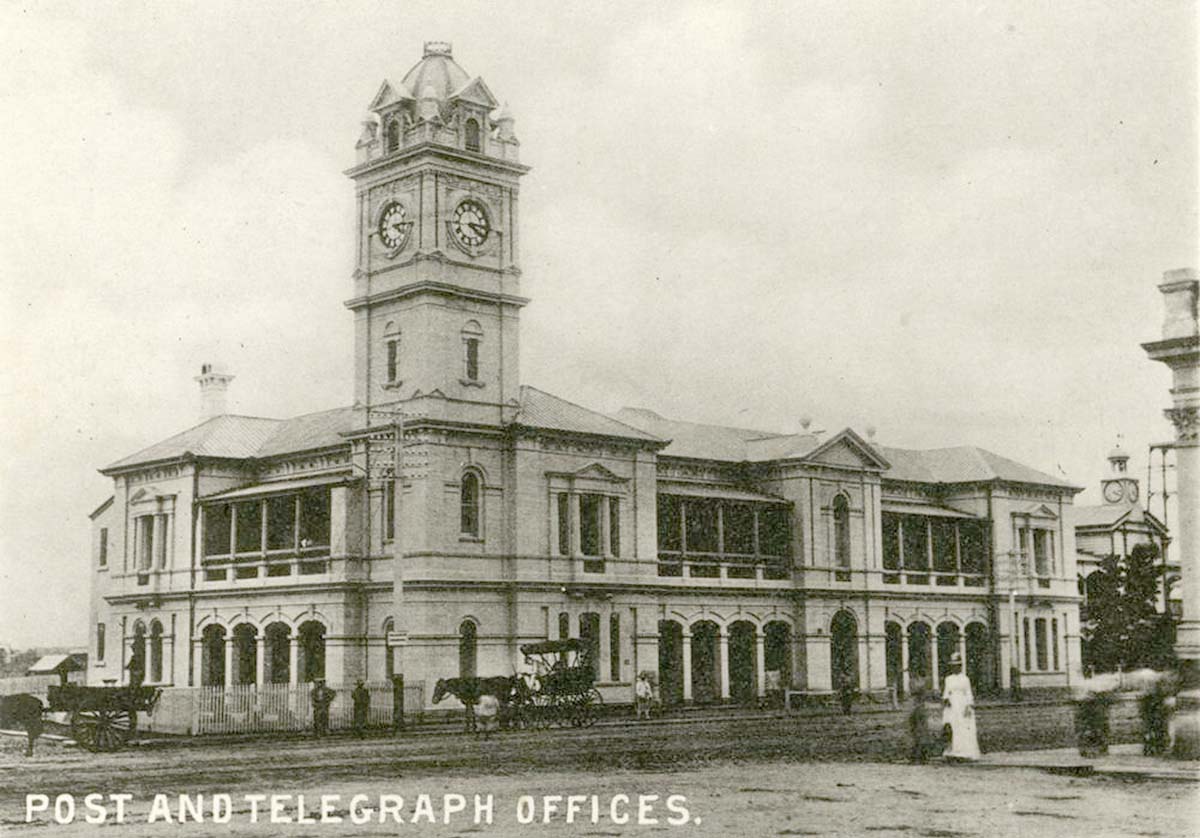 Townsville. Post and Telegraph offices, circa 1900