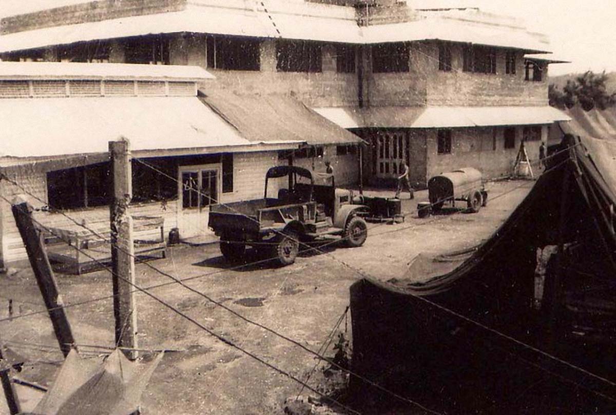 Hagåtña (Agana, Agaña). Hospital, 1944