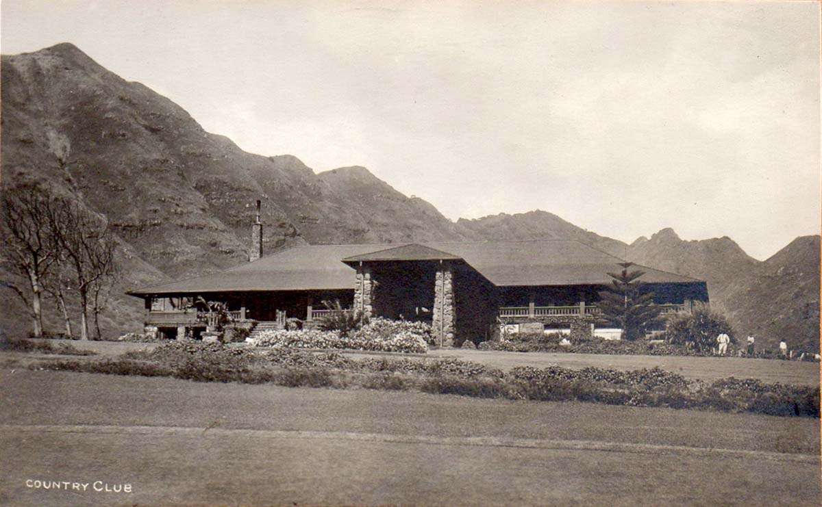 Honolulu. Country Club, 1910