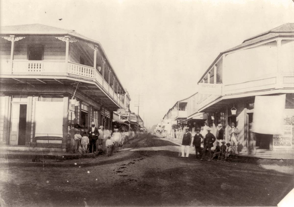 Honolulu. Main Street, between 1900 and 1909