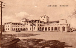 Honolulu. Post Office, 1910