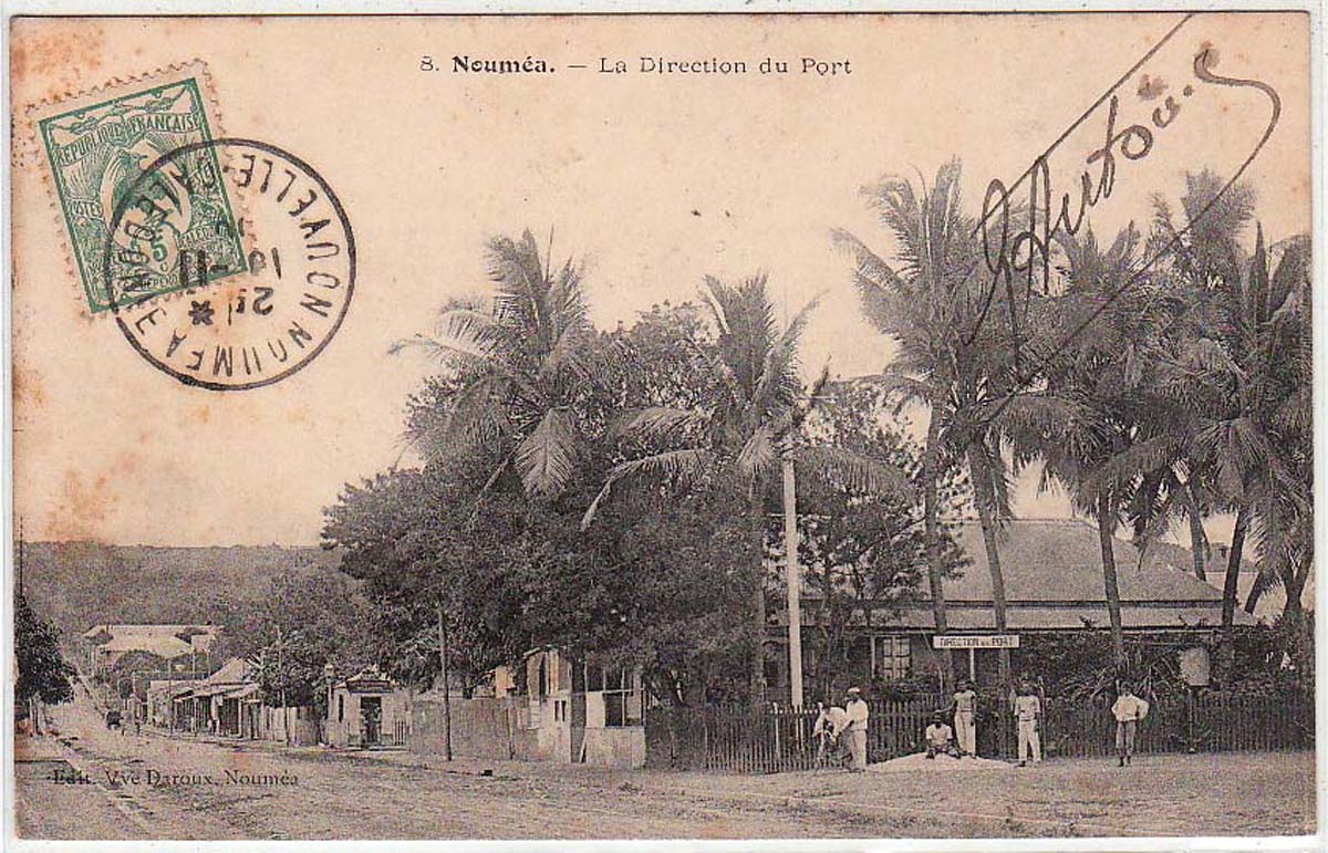 Nouméa. La direction du Port, 1911