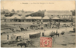 Nouméa. Place du Marché, 1906