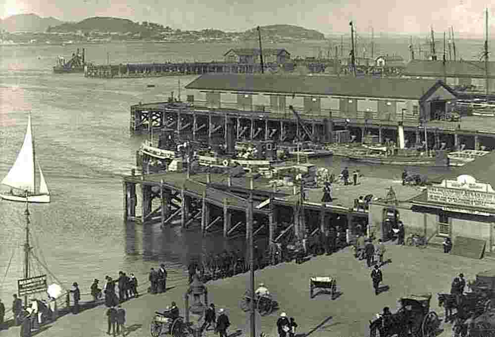 Auckland. Waterfront, 1905