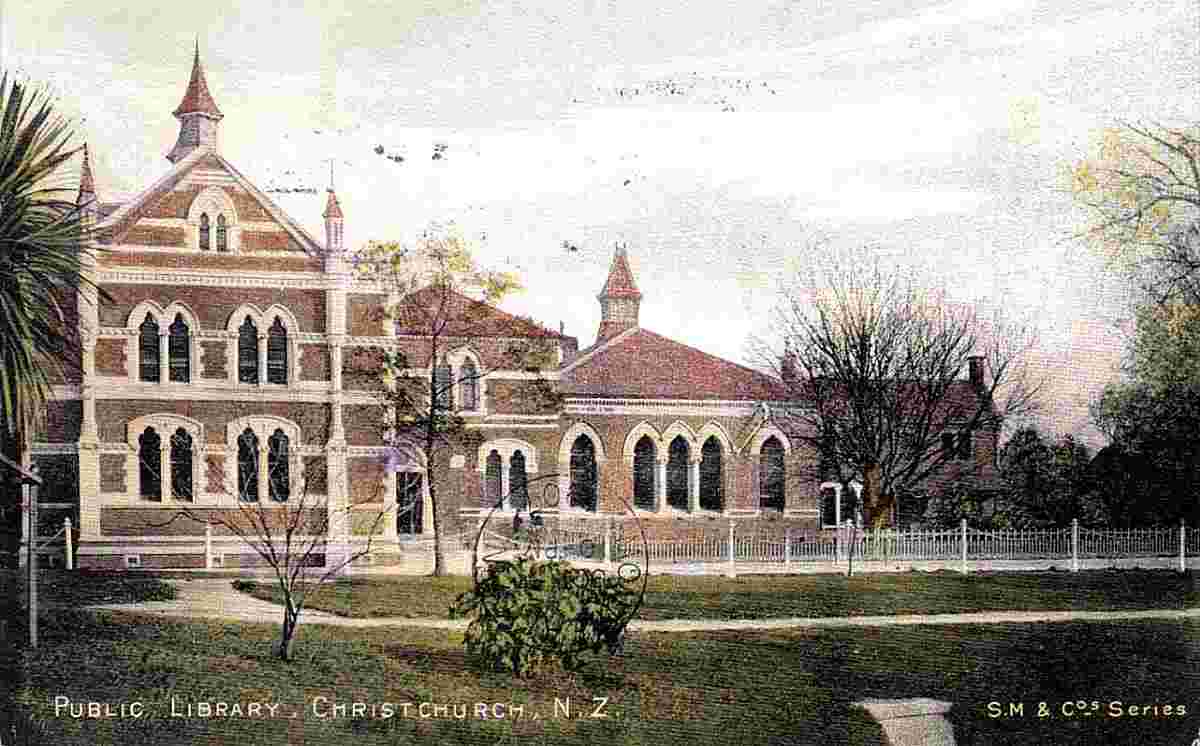 Christchurch. Public Library, 1907