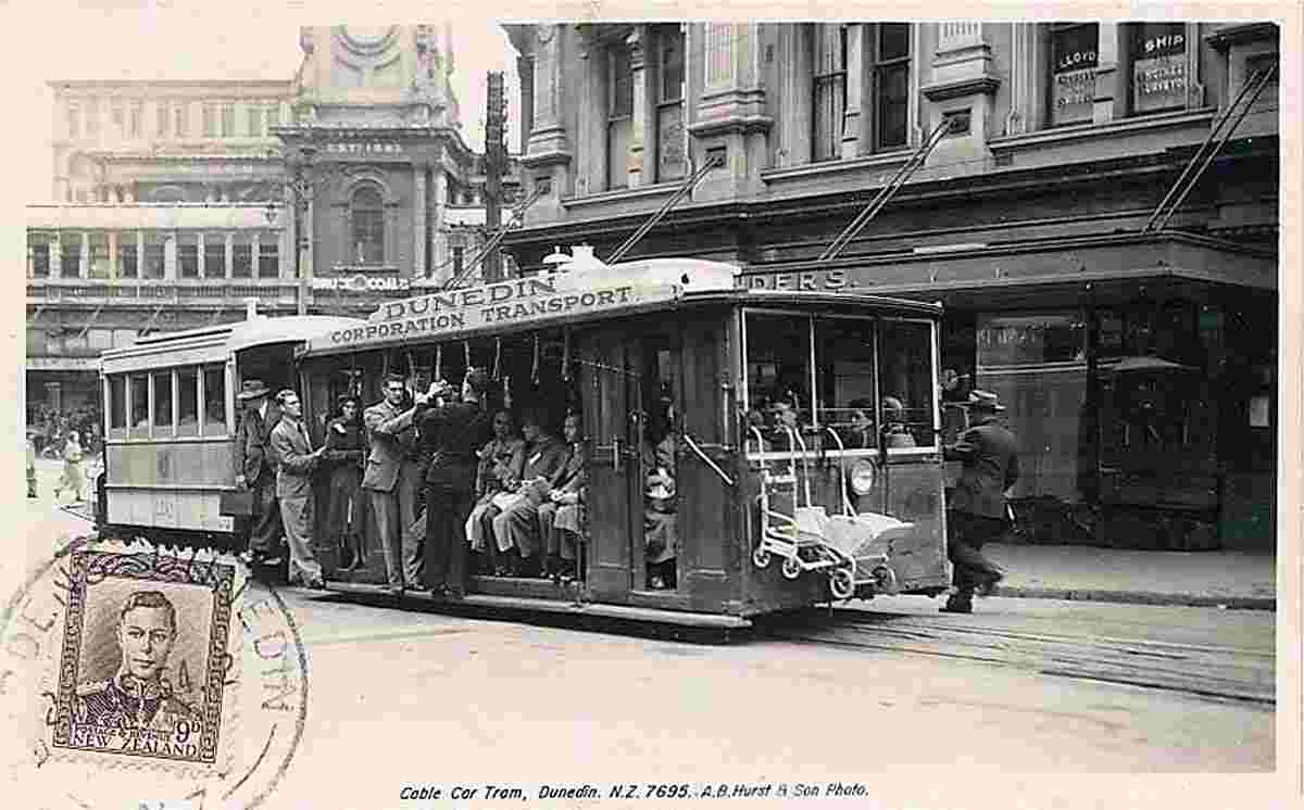 Dunedin. Cable Car Tram