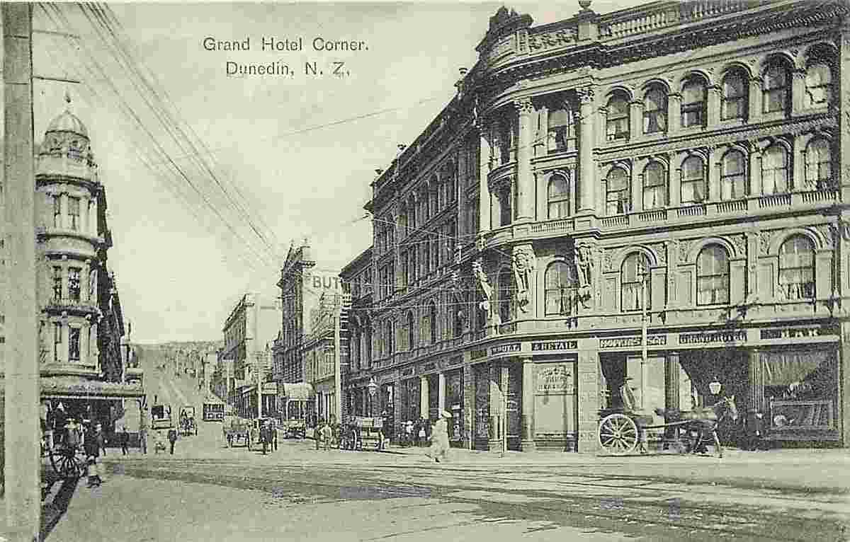 Dunedin. Grand Hotel Corner