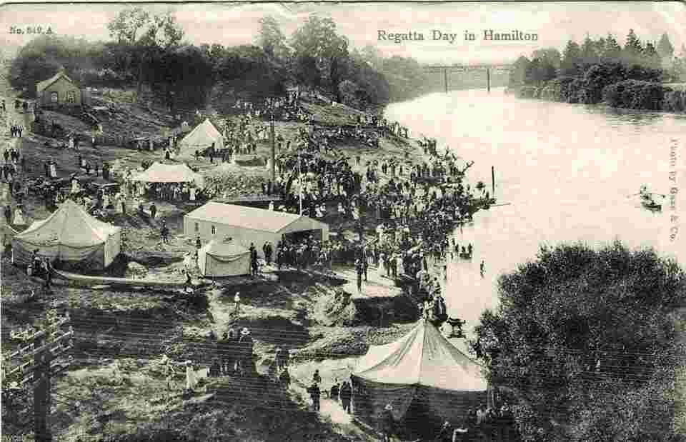 Hamilton. Regatta day, 1907