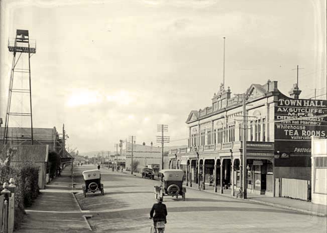 Lower Hutt. High Street, circa 1920's