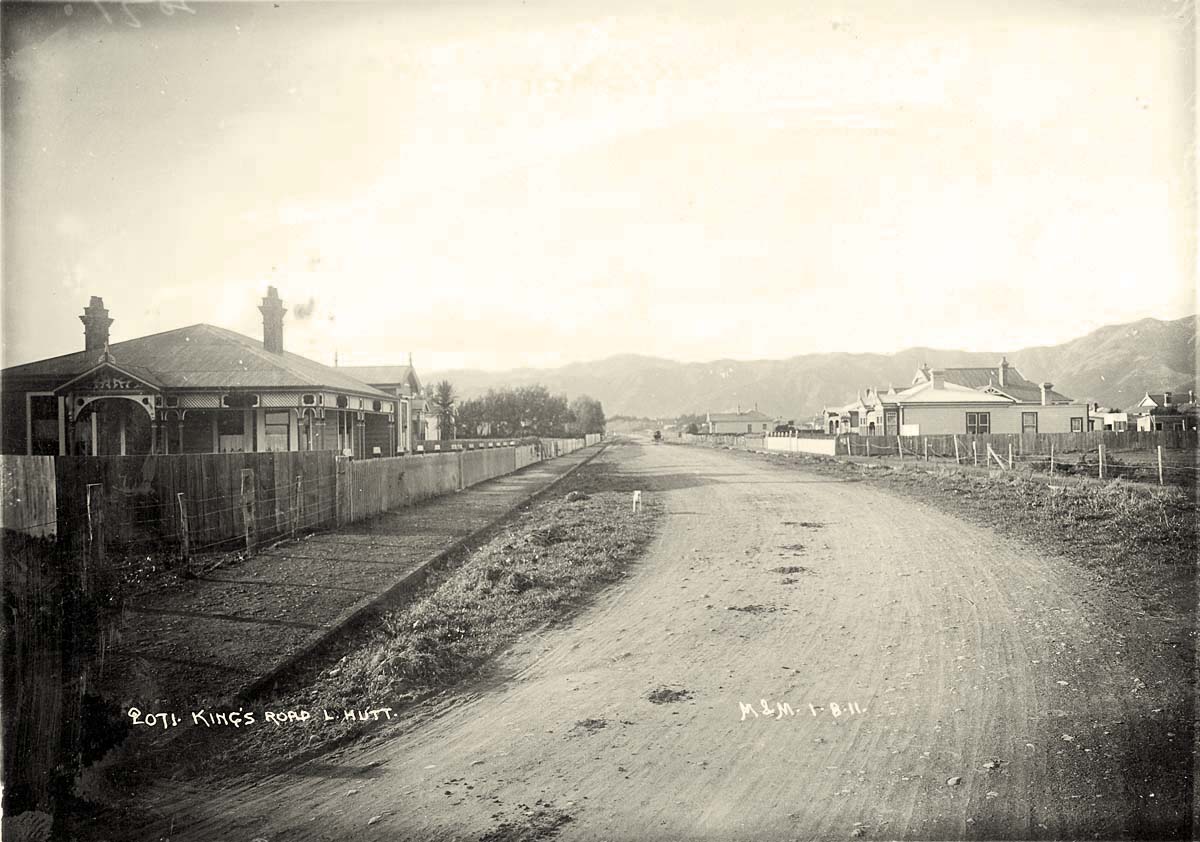 Lower Hutt. King's Road, circa 1911