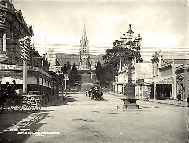 Nelson. Panorama of Street