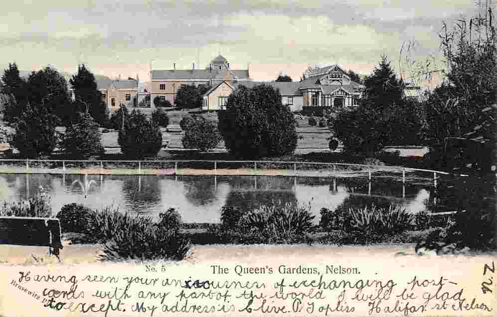 Nelson. The Queen's Gardens