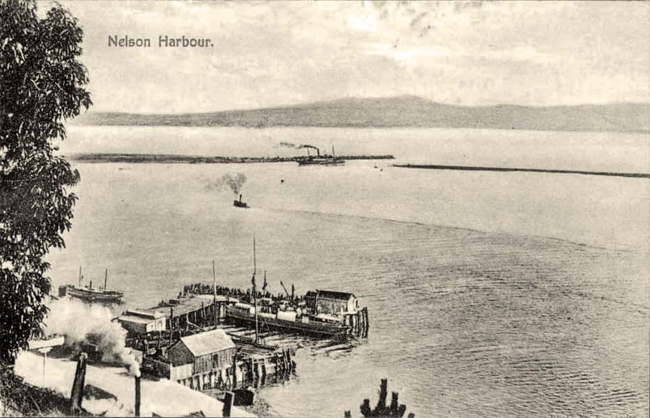 Nelson. View of the Harbour