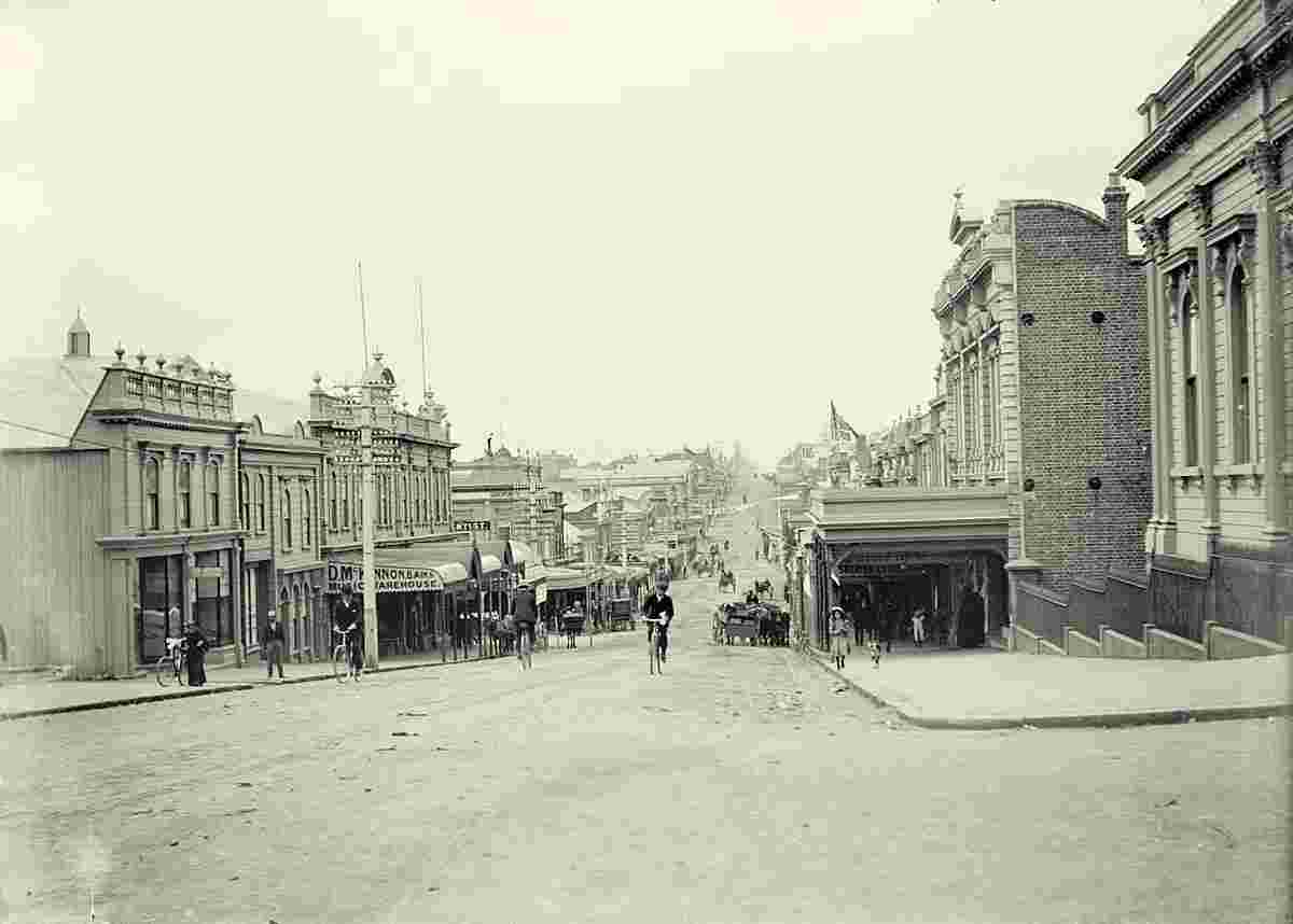 New Plymouth. Devon Street, 1908