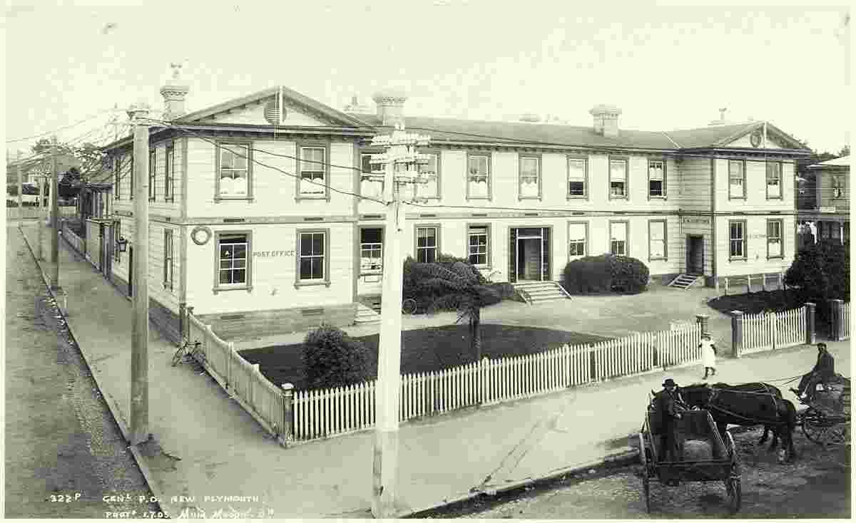 New Plymouth. General Post Office, 1905