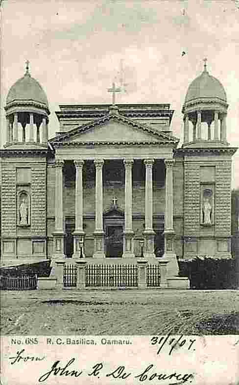 Oamaru. Roman Catholic Basilica, 1907