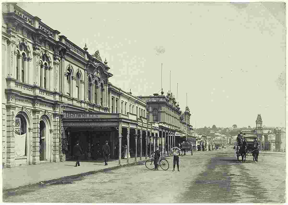 Oamaru. Thames Street, 1911