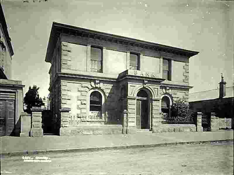 Oamaru. The Bank, circa 1880's