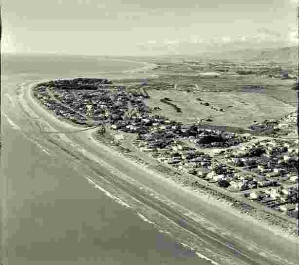 Paraparaumu. Beach, 21 Mar 1956