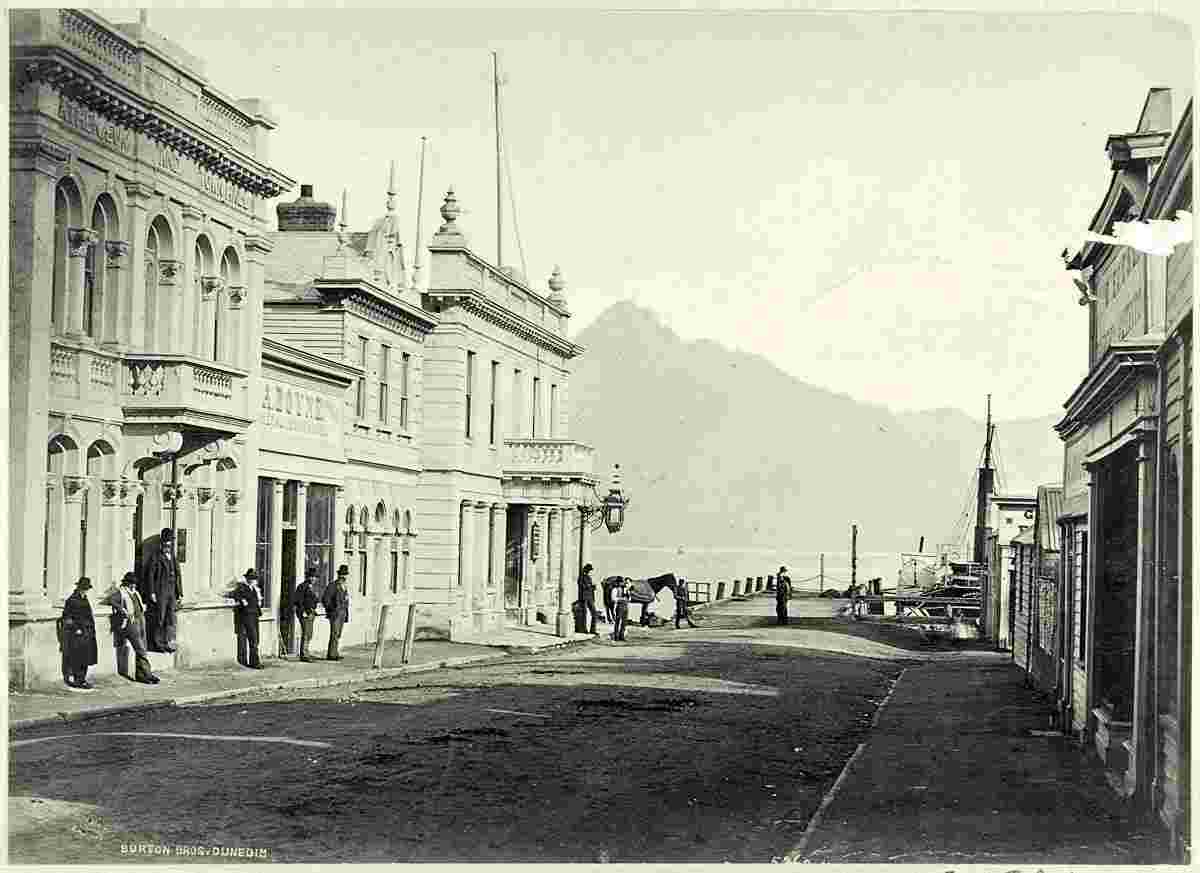 Queenstown. Ballard Street, 1870-1880s