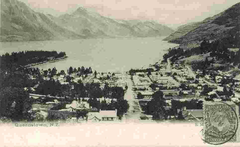 Queenstown. Panorama of the City