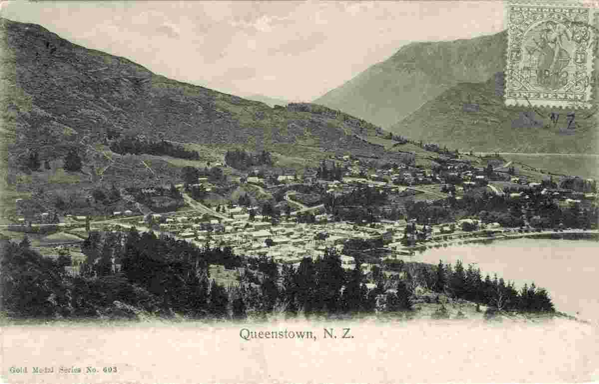 Queenstown. Panorama of the City