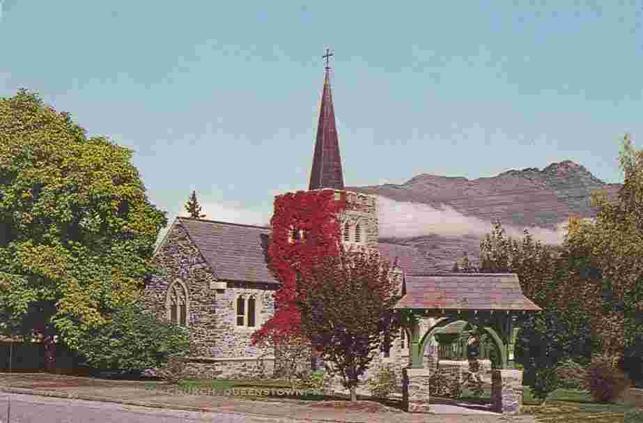 Queenstown. St Peter's Anglican Church, circa 1950-70's