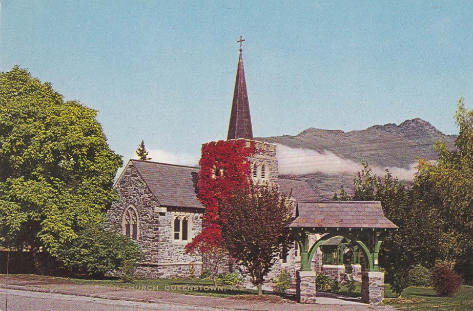 Queenstown. St Peter's Anglican Church, circa 1950-70's