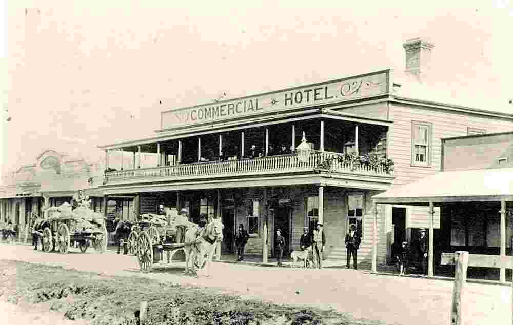 Tauranga. Commercial Hotel circa 1912