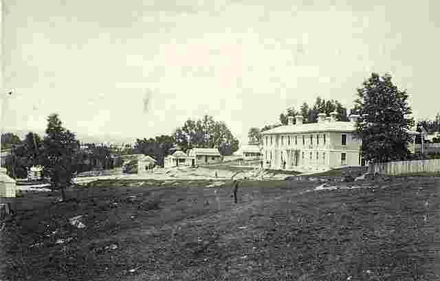 Tauranga. Government Buildings, circa 1880's