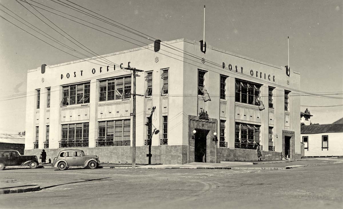 Tauranga. Post Office, corner of Grey and Spring Streets, circa 1940