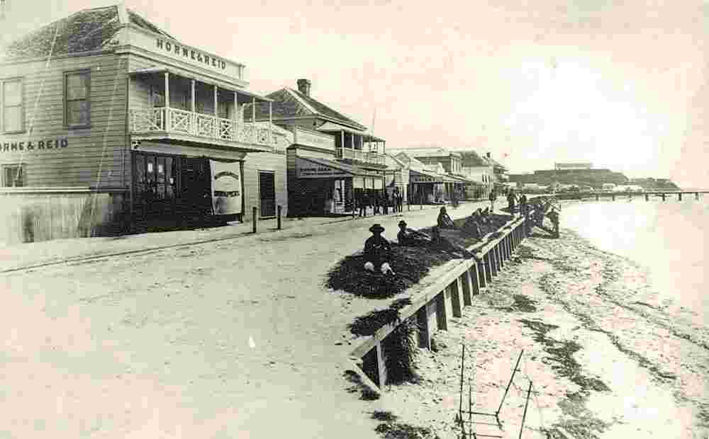 Tauranga. The Strand circa 1883